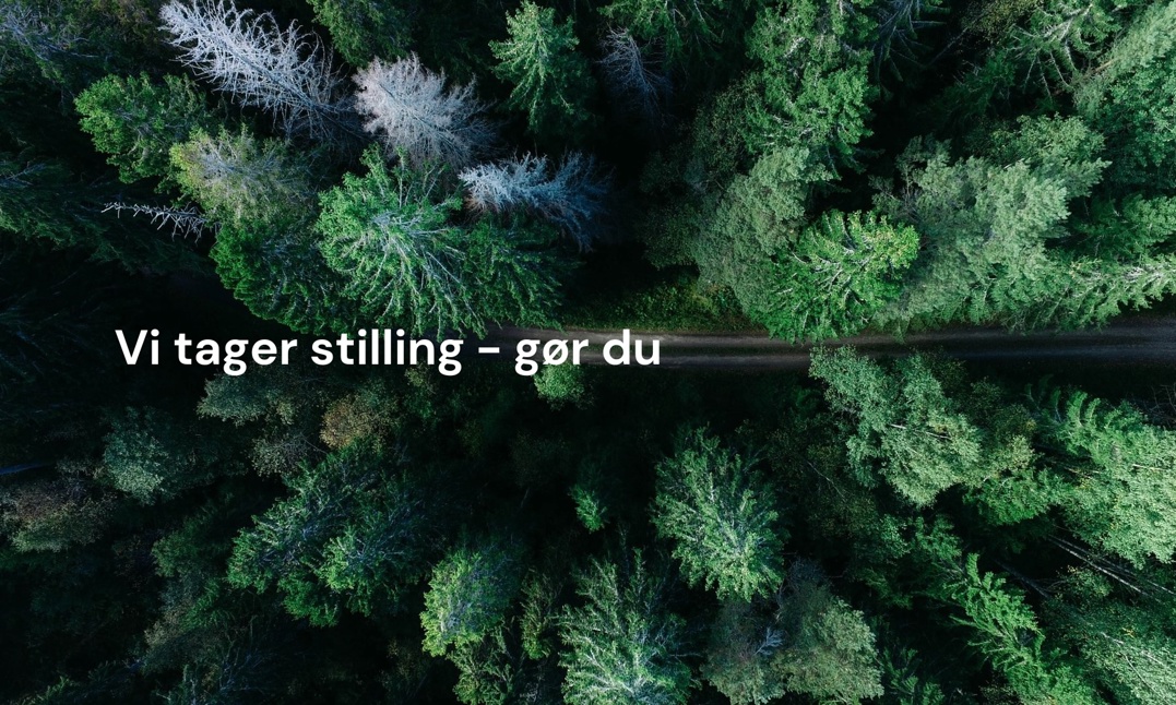 Vi tager stilling - gør du