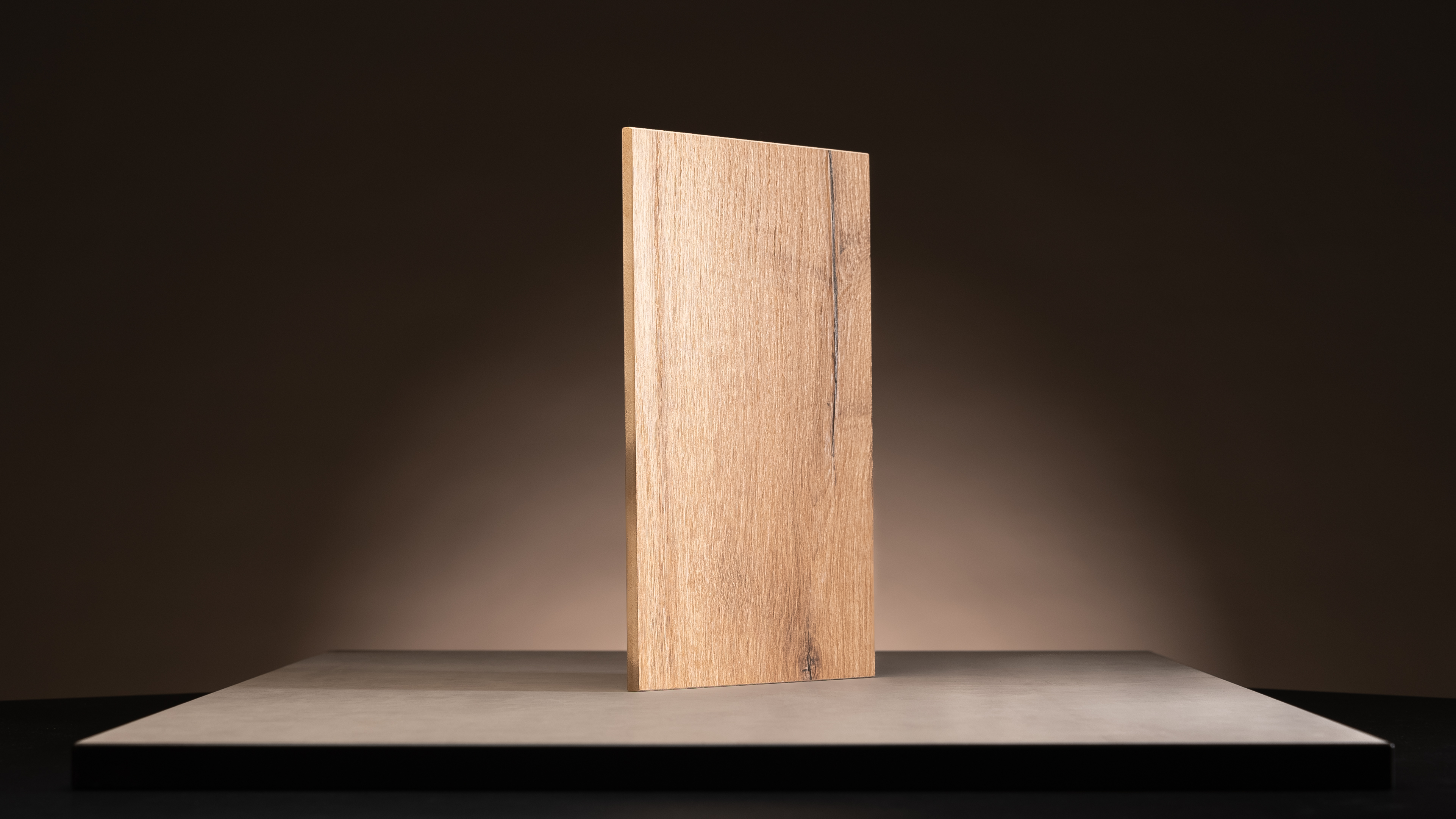 Melaminbelagt MDF med Eg melamin